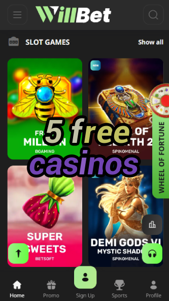 5 Free Casinos - Play with 5 Free Spins-www.bdqngd.com