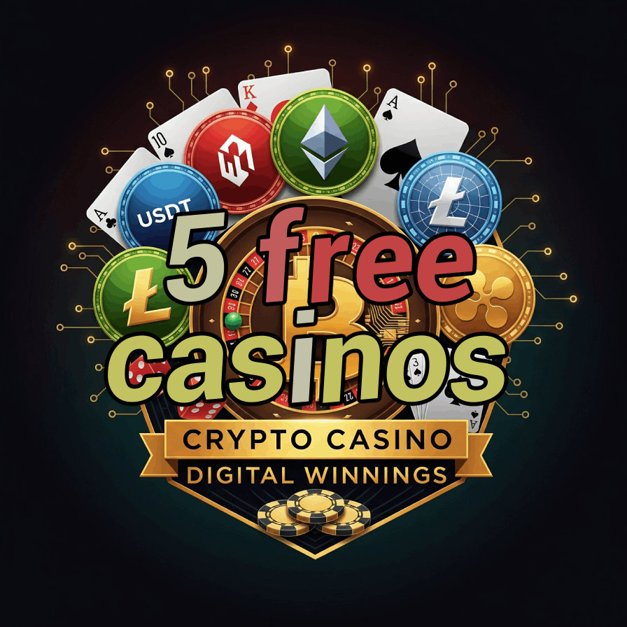 5 Free Casinos - Play with 5 Free Spins